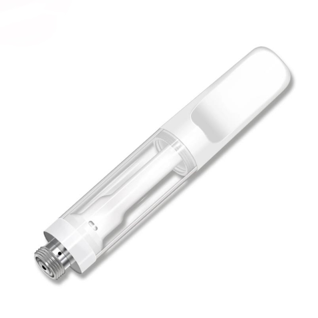 Empty 0.5ml 1ml Disposable Full Ceramic Mouthpiece 510 vape Cartridge for CBD battery