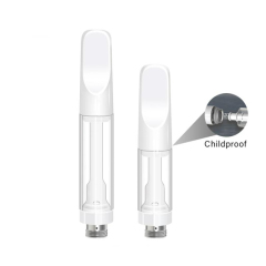 Empty 0.5ml 1ml Disposable Full Ceramic Mouthpiece 510 vape Cartridge for CBD battery