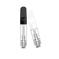 Black White Empty 0.5ml 1ml  CCELL 510 Ceramic Mouthpiece 510 Thc Cartridge