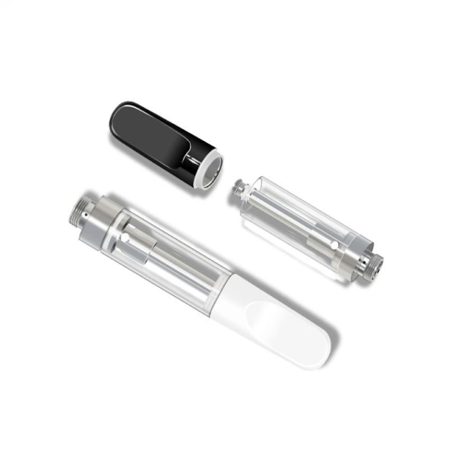 Black White Empty 0.5ml 1ml  CCELL 510 Ceramic Mouthpiece 510 Thc Cartridge