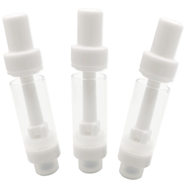 New 2Grams Disposable Full Ceramic Mouthpiece 510 vape Cartridge for CBD battery