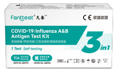 3-in-1 Respiratory Rapid Antigen Test Kit