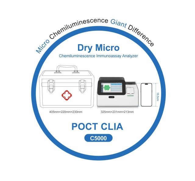 Light-Induced Homogeneous Chemiluminescence Immunoanalyzer