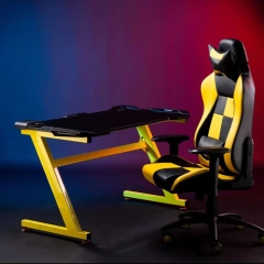 Z-shaped Office Furniture PC Gaming Table Computer Desk led gaming desk,Z-shaped Office Furniture PC Gaming Table Computer Desk led gaming desk,DAILY UP FURNITURE-The professional supplier of School Furniture, Office Furniture, Home Furnirure