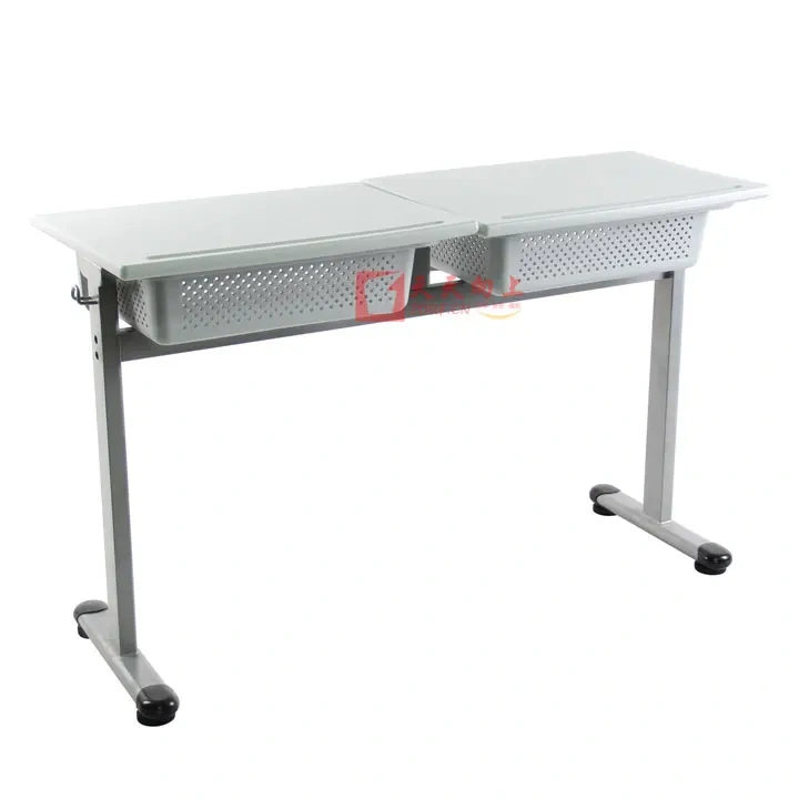 School Double Desk With Large Basket desk and chair set for school students,School Double Desk With Large Basket desk and chair set for school students,DAILY UP FURNITURE-The professional supplier of School Furniture, Office Furniture, Home Furnirure