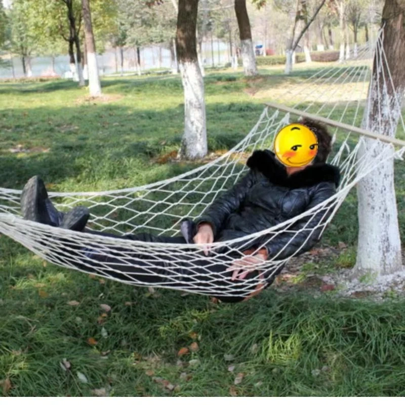 Breathable Cotton Net Hammock With Lightweight Strong Ropes Balance Beam For Outdoor Leisure Courtyard Camping Hiking,Breathable Cotton Net Hammock With Lightweight Strong Ropes Balance Beam For Outdoor Leisure Courtyard Camping Hiking,DAILY UP FURNITURE-The professional supplier of School Furniture, Office Furniture, Home Furnirure