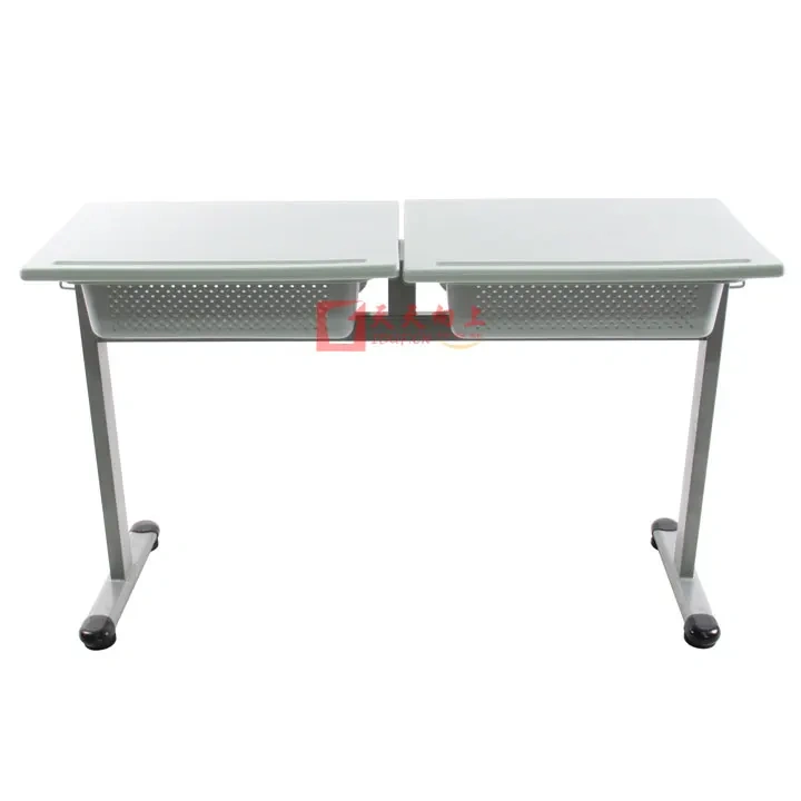 School Double Desk With Large Basket desk and chair set for school students,School Double Desk With Large Basket desk and chair set for school students,DAILY UP FURNITURE-The professional supplier of School Furniture, Office Furniture, Home Furnirure