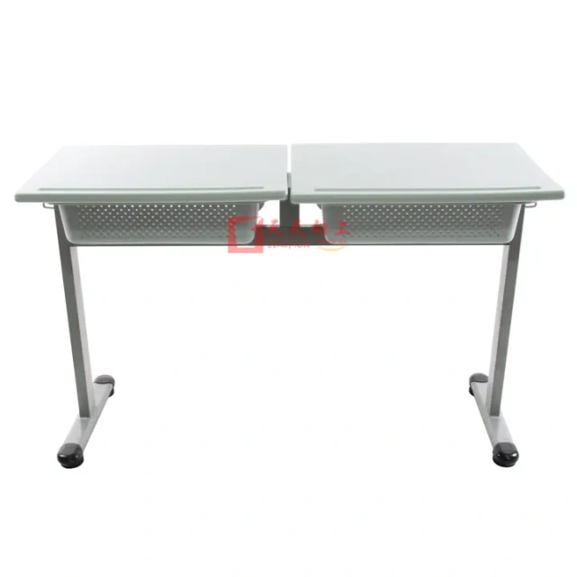 School Double Desk With Large Basket desk and chair set for school students,School Double Desk With Large Basket desk and chair set for school students,DAILY UP FURNITURE-The professional supplier of School Furniture, Office Furniture, Home Furnirure