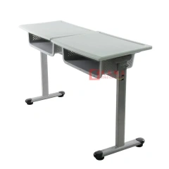 School Double Desk With Large Basket desk and chair set for school students,School Double Desk With Large Basket desk and chair set for school students,DAILY UP FURNITURE-The professional supplier of School Furniture, Office Furniture, Home Furnirure