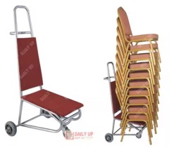 Metal Trolley for Banquet Chair Easy Removal Hotel Chair Trolley Stacking Chair Hand Trolley for Transport Usage,Metal Trolley for Banquet Chair Easy Removal Hotel Chair Trolley Stacking Chair Hand Trolley for Transport Usage,DAILY UP FURNITURE-The professional supplier of School Furniture, Office Furniture, Home Furnirure