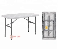 Rectangle Folding Picnic Table for Garden Outdoor Metal Table And Chair Plastic Portable Suitcase Folding Table,Rectangle Folding Picnic Table for Garden Outdoor Metal Table And Chair Plastic Portable Suitcase Folding Table,DAILY UP FURNITURE-The professional supplier of School Furniture, Office Furniture, Home Furnirure