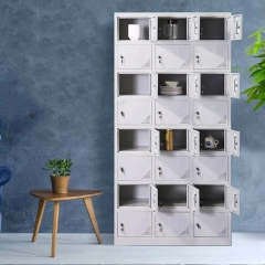 18 door steel storage cabinet lockers metal steel Gym Locker With Ventilation Holes luggage lockers for gym,18 door steel storage cabinet lockers metal steel Gym Locker With Ventilation Holes luggage lockers for gym,DAILY UP FURNITURE-The professional supplier of School Furniture, Office Furniture, Home Furnirure