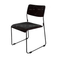 Stackable Sled Dining Chair With Padded Cushion living room chair leisure chair,Stackable Sled Dining Chair With Padded Cushion living room chair leisure chair,DAILY UP FURNITURE-The professional supplier of School Furniture, Office Furniture, Home Furnirure
