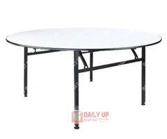 Foldable Dining Desk Solid Wooden Banquet Catering Hotel Round Table Sizes 4 5 6 7ft Hotel Restaurant Dining Hall Wedding Table,Foldable Dining Desk Solid Wooden Banquet Catering Hotel Round Table Sizes 4 5 6 7ft Hotel Restaurant Dining Hall Wedding Table,DAILY UP FURNITURE-The professional supplier of School Furniture, Office Furniture, Home Furnirure