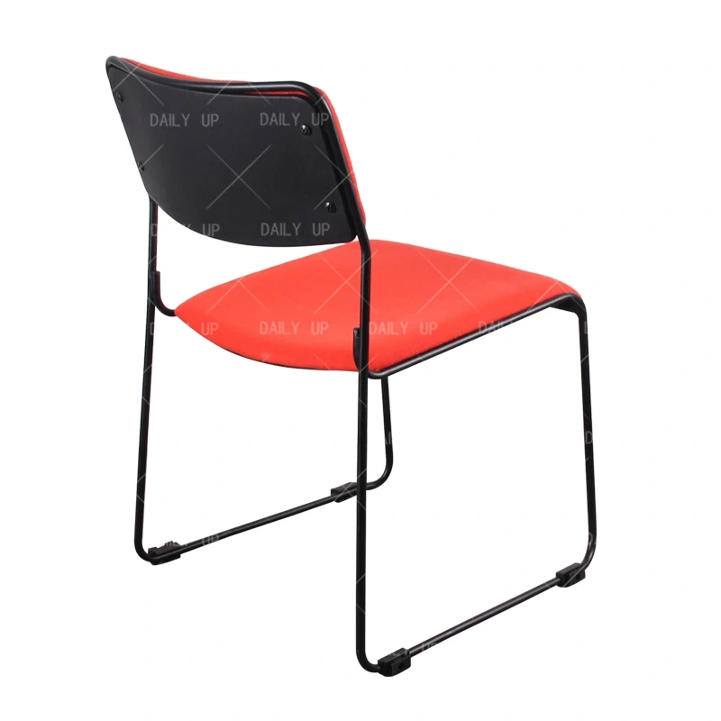 Stackable Sled Dining Chair With Padded Cushion living room chair leisure chair,Stackable Sled Dining Chair With Padded Cushion living room chair leisure chair,DAILY UP FURNITURE-The professional supplier of School Furniture, Office Furniture, Home Furnirure