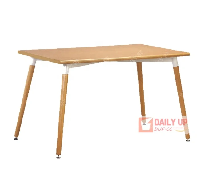 Rectangular Coffee Table With Wooden Legs dining table set luxury dining table,Rectangular Coffee Table With Wooden Legs dining table set luxury dining table,DAILY UP FURNITURE-The professional supplier of School Furniture, Office Furniture, Home Furnirure