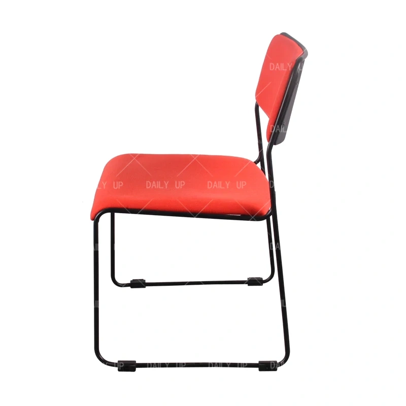 Stackable Sled Dining Chair With Padded Cushion living room chair leisure chair,Stackable Sled Dining Chair With Padded Cushion living room chair leisure chair,DAILY UP FURNITURE-The professional supplier of School Furniture, Office Furniture, Home Furnirure