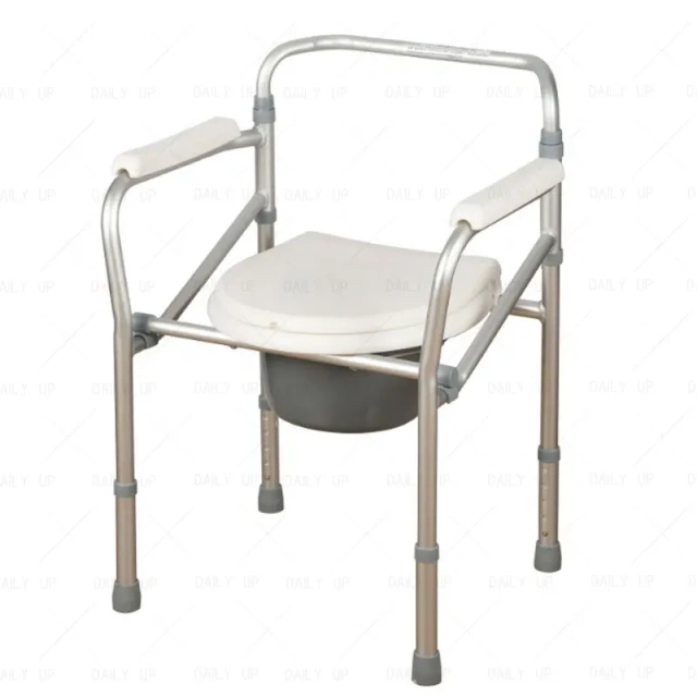 orthopedic chair with  Armrest Backrest Adjustable  shower Folding Toilet Chair commode chair with commode pot,orthopedic chair with  Armrest Backrest Adjustable  shower Folding Toilet Chair commode chair with commode pot,DAILY UP FURNITURE-The professional supplier of School Furniture, Office Furniture, Home Furnirure
