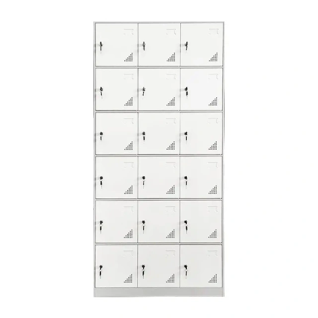 18 door steel storage cabinet lockers metal steel Gym Locker With Ventilation Holes luggage lockers for gym,18 door steel storage cabinet lockers metal steel Gym Locker With Ventilation Holes luggage lockers for gym,DAILY UP FURNITURE-The professional supplier of School Furniture, Office Furniture, Home Furnirure