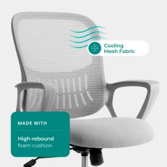 Mid Back Mesh Home Office Chair  Lift Chair Metal Computer Office Chair with Mesh,Mid Back Mesh Home Office Chair  Lift Chair Metal Computer Office Chair with Mesh,DAILY UP FURNITURE-The professional supplier of School Furniture, Office Furniture, Home Furnirure