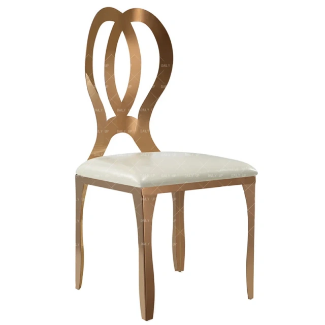 Luxury Wedding Banquet Chair Stackable Upholstered Golden Hotel Dining Chair Stainless Steel Royal Wedding Chair With Cushion,Luxury Wedding Banquet Chair Stackable Upholstered Golden Hotel Dining Chair Stainless Steel Royal Wedding Chair With Cushion,DAILY UP FURNITURE-The professional supplier of School Furniture, Office Furniture, Home Furnirure