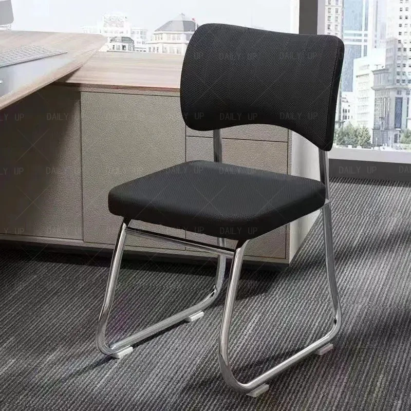 Stackable Faux Leather Office Chair With Thick Cushion Ergonomic Backrest Upholstered Computer Chair For Meeting Conference,Stackable Faux Leather Office Chair With Thick Cushion Ergonomic Backrest Upholstered Computer Chair For Meeting Conference,DAILY UP FURNITURE-The professional supplier of School Furniture, Office Furniture, Home Furnirure