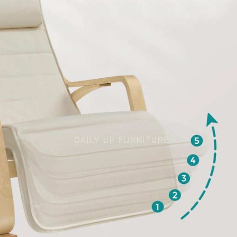 Wooden Upholstered Rocking Armchair With Padded Cushion Bentwood Rocking Leisure Chair For Living Room Elderly People,Wooden Upholstered Rocking Armchair With Padded Cushion Bentwood Rocking Leisure Chair For Living Room Elderly People,DAILY UP FURNITURE-The professional supplier of School Furniture, Office Furniture, Home Furnirure