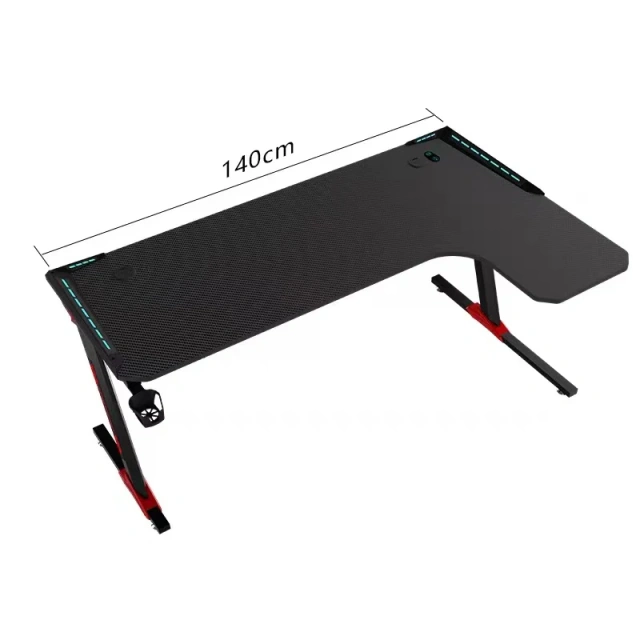 Gaming Table With Carbon Fiber Texture LED Professional Racing Gaming PC Computer Desk Gaming Table For E-sports,Gaming Table With Carbon Fiber Texture LED Professional Racing Gaming PC Computer Desk Gaming Table For E-sports,DAILY UP FURNITURE-The professional supplier of School Furniture, Office Furniture, Home Furnirure