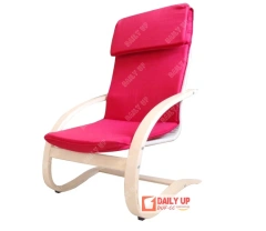 Hot Sale Wooden Leisure Chair With Headrest Padded Cushion Sled Frame Bentwood Chair For Bedroom Living Room Hotel Lounge,Hot Sale Wooden Leisure Chair With Headrest Padded Cushion Sled Frame Bentwood Chair For Bedroom Living Room Hotel Lounge,DAILY UP FURNITURE-The professional supplier of School Furniture, Office Furniture, Home Furnirure