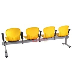 Steel Frame Public Waiting Chair With Ergonomic Armrests Solid Beam Seating Bench For Hospital Airport Stadium Bus Station Park,Steel Frame Public Waiting Chair With Ergonomic Armrests Solid Beam Seating Bench For Hospital Airport Stadium Bus Station Park,DAILY UP FURNITURE-The professional supplier of School Furniture, Office Furniture, Home Furnirure