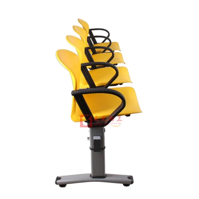 Steel Frame Public Waiting Chair With Ergonomic Armrests Solid Beam Seating Bench For Hospital Airport Stadium Bus Station Park,Steel Frame Public Waiting Chair With Ergonomic Armrests Solid Beam Seating Bench For Hospital Airport Stadium Bus Station Park,DAILY UP FURNITURE-The professional supplier of School Furniture, Office Furniture, Home Furnirure