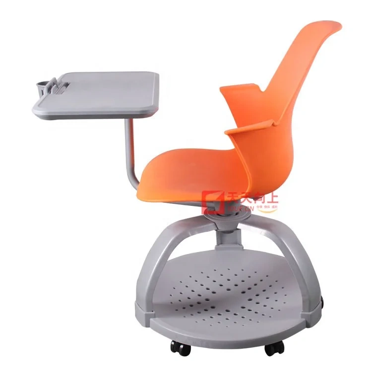 Multi-Functional Swivel Training Chair With Tablet Adjustable Student Chair With Large Book Holder For School Classroom,Multi-Functional Swivel Training Chair With Tablet Adjustable Student Chair With Large Book Holder For School Classroom,DAILY UP FURNITURE-The professional supplier of School Furniture, Office Furniture, Home Furnirure