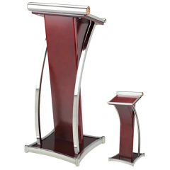 stainless steel  Lectern Podium / Church Pulpit/ Wooden Rostrum Classical,stainless steel  Lectern Podium / Church Pulpit/ Wooden Rostrum Classical,DAILY UP FURNITURE-The professional supplier of School Furniture, Office Furniture, Home Furnirure