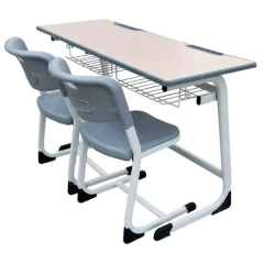 Sled Double Study Desk And Chair Set With Large Drawer Metal Frame Ergonomic Student Chair For Classroom Reading Room,Sled Double Study Desk And Chair Set With Large Drawer Metal Frame Ergonomic Student Chair For Classroom Reading Room,DAILY UP FURNITURE-The professional supplier of School Furniture, Office Furniture, Home Furnirure