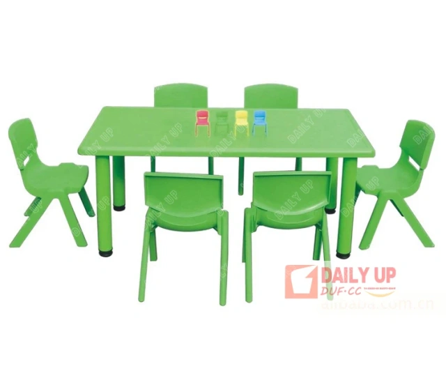 Preschool Kids Desk And Chair Set Height Adjustable Children Plastic Study Table And Chair For Nursery School Kindergarten,Preschool Kids Desk And Chair Set Height Adjustable Children Plastic Study Table And Chair For Nursery School Kindergarten,DAILY UP FURNITURE-The professional supplier of School Furniture, Office Furniture, Home Furnirure