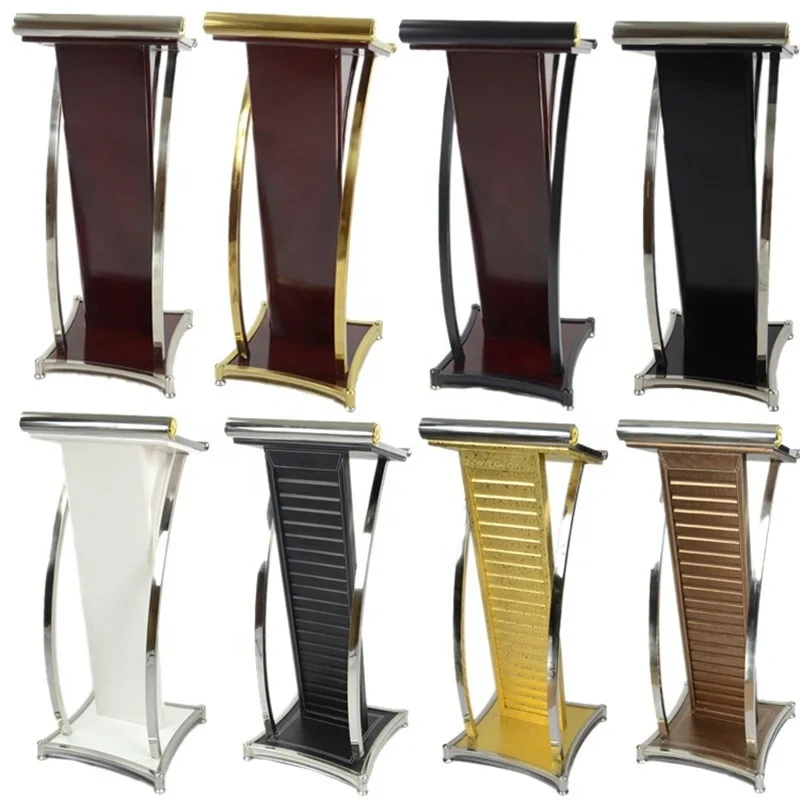 stainless steel  Lectern Podium / Church Pulpit/ Wooden Rostrum Classical,stainless steel  Lectern Podium / Church Pulpit/ Wooden Rostrum Classical,DAILY UP FURNITURE-The professional supplier of School Furniture, Office Furniture, Home Furnirure