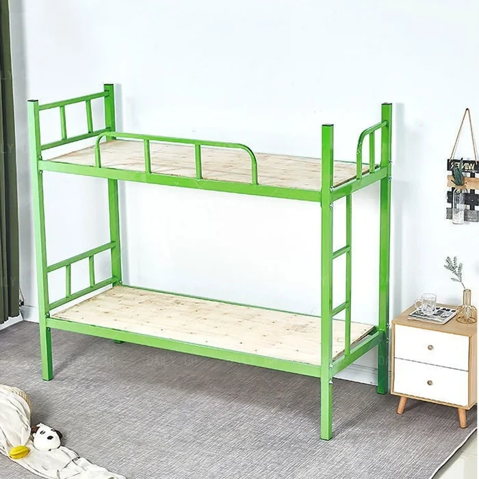 Dormitory Steel Frame Bunk Bed School Student Double Decker Bed With Ladder Stairs Guardrail For Kindergarten Bedroom,Dormitory Steel Frame Bunk Bed School Student Double Decker Bed With Ladder Stairs Guardrail For Kindergarten Bedroom,DAILY UP FURNITURE-The professional supplier of School Furniture, Office Furniture, Home Furnirure