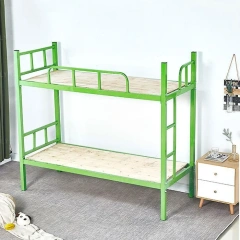 Dormitory Steel Frame Bunk Bed School Student Double Decker Bed With Ladder Stairs Guardrail For Kindergarten Bedroom,Dormitory Steel Frame Bunk Bed School Student Double Decker Bed With Ladder Stairs Guardrail For Kindergarten Bedroom,DAILY UP FURNITURE-The professional supplier of School Furniture, Office Furniture, Home Furnirure