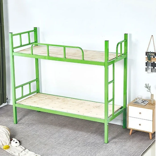 Dormitory Steel Frame Bunk Bed School Student Double Decker Bed With Ladder Stairs Guardrail For Kindergarten Bedroom,Dormitory Steel Frame Bunk Bed School Student Double Decker Bed With Ladder Stairs Guardrail For Kindergarten Bedroom,DAILY UP FURNITURE-The professional supplier of School Furniture, Office Furniture, Home Furnirure