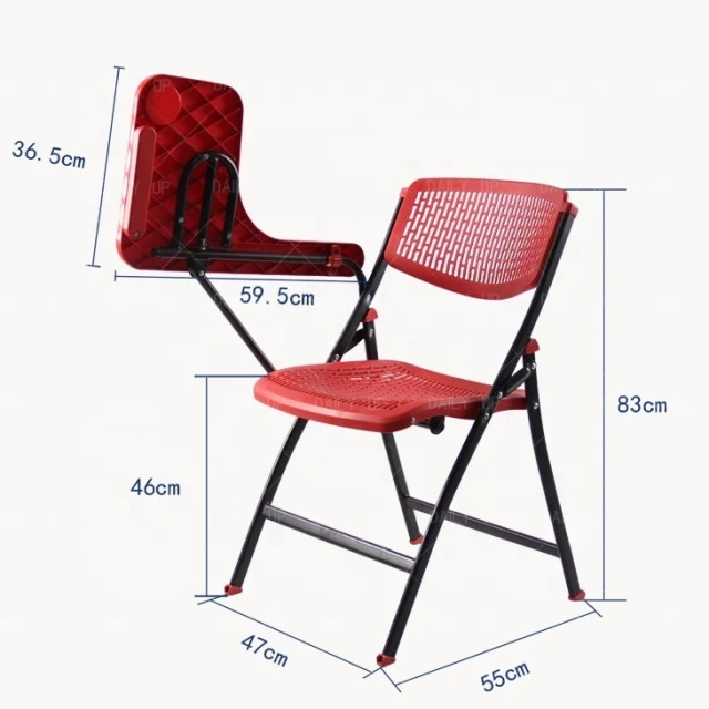Breathable Foldable Training Chair With Tablet Ergonomic Folding Student Chair With Footrest Writing Pad For Meeting Conference,Breathable Foldable Training Chair With Tablet Ergonomic Folding Student Chair With Footrest Writing Pad For Meeting Conference,DAILY UP FURNITURE-The professional supplier of School Furniture, Office Furniture, Home Furnirure