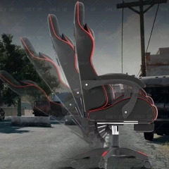 Swivel Adjustable Leather Gaming Chair With Headrest Faux Leather Silla Gaming Office Computer Racing Chair For E-Sport Gamers,Swivel Adjustable Leather Gaming Chair With Headrest Faux Leather Silla Gaming Office Computer Racing Chair For E-Sport Gamers,DAILY UP FURNITURE-The professional supplier of School Furniture, Office Furniture, Home Furnirure