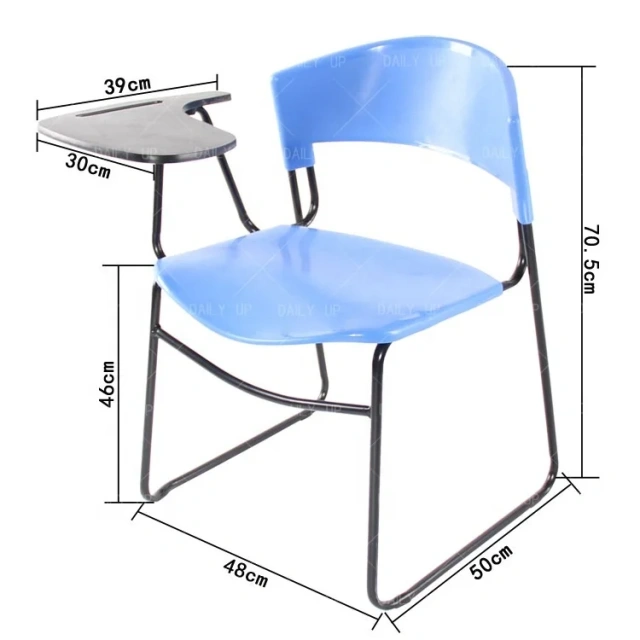 Office Training Chair With Tablet Sled Metal Frame Classroom Study Chair With Book Holder And Large Seat For Student Wholesale,Office Training Chair With Tablet Sled Metal Frame Classroom Study Chair With Book Holder And Large Seat For Student Wholesale,DAILY UP FURNITURE-The professional supplier of School Furniture, Office Furniture, Home Furnirure