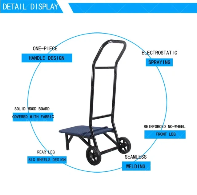 Hotel Event Wedding banquet Storage dolly hand trolley for stacking folding chair banquet chair and church chairs,Hotel Event Wedding banquet Storage dolly hand trolley for stacking folding chair banquet chair and church chairs,DAILY UP FURNITURE-The professional supplier of School Furniture, Office Furniture, Home Furnirure