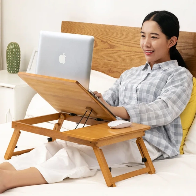 adjustable laptop bed portable computer desk  table eat in bed folding  wooden table,adjustable laptop bed portable computer desk  table eat in bed folding  wooden table,DAILY UP FURNITURE-The professional supplier of School Furniture, Office Furniture, Home Furnirure