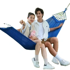 Portable Double Camping Hammock With Balance Beams Enlarged Lightweight Mesh Fabric Hammock For Outdoor Picnic Hiking Trip,Portable Double Camping Hammock With Balance Beams Enlarged Lightweight Mesh Fabric Hammock For Outdoor Picnic Hiking Trip,DAILY UP FURNITURE-The professional supplier of School Furniture, Office Furniture, Home Furnirure