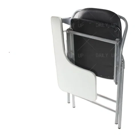 PU Leather padded Seat Folding Chair With Tablet And Book Holder Foldable Office Computer Chair For Meeting Reference Training,PU Leather padded Seat Folding Chair With Tablet And Book Holder Foldable Office Computer Chair For Meeting Reference Training,DAILY UP FURNITURE-The professional supplier of School Furniture, Office Furniture, Home Furnirure