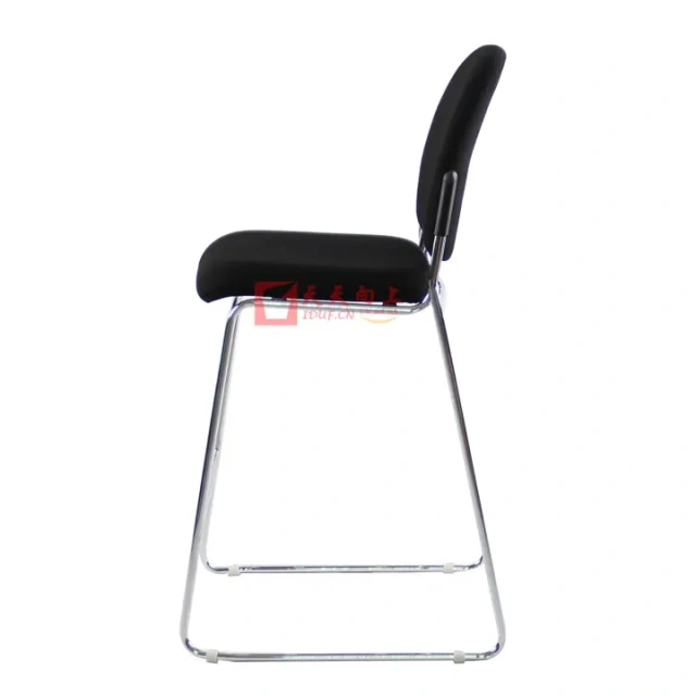 Stackable High Bar Chair With Fabric Cushion Sled Metal Frame Kitchen Dining Chair With Footrest For Counter And Restaurant Bar,Stackable High Bar Chair With Fabric Cushion Sled Metal Frame Kitchen Dining Chair With Footrest For Counter And Restaurant Bar,DAILY UP FURNITURE-The professional supplier of School Furniture, Office Furniture, Home Furnirure