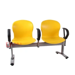 Steel Frame Public Waiting Chair With Ergonomic Armrests Solid Beam Seating Bench For Hospital Airport Stadium Bus Station Park,Steel Frame Public Waiting Chair With Ergonomic Armrests Solid Beam Seating Bench For Hospital Airport Stadium Bus Station Park,DAILY UP FURNITURE-The professional supplier of School Furniture, Office Furniture, Home Furnirure