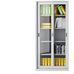 Lockable Display Filing Cupboard With Smooth Glass Sliding Door Large Storage Office Document File Cabinet With Adjustable Shelf,Lockable Display Filing Cupboard With Smooth Glass Sliding Door Large Storage Office Document File Cabinet With Adjustable Shelf,DAILY UP FURNITURE-The professional supplier of School Furniture, Office Furniture, Home Furnirure