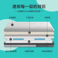 Memory Foam Latex Bed Mattress With Pocket Spring Adults King Size Air Breathable Comfortable Mattress For Hotel Bedding Sleep,Memory Foam Latex Bed Mattress With Pocket Spring Adults King Size Air Breathable Comfortable Mattress For Hotel Bedding Sleep,DAILY UP FURNITURE-The professional supplier of School Furniture, Office Furniture, Home Furnirure